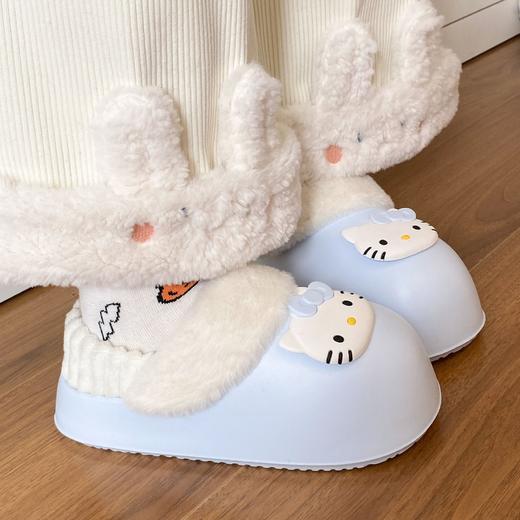 【GZ】无忧购59元2件KT毛绒绒防水棉拖鞋居家软底（截单后7天发货) 商品图4