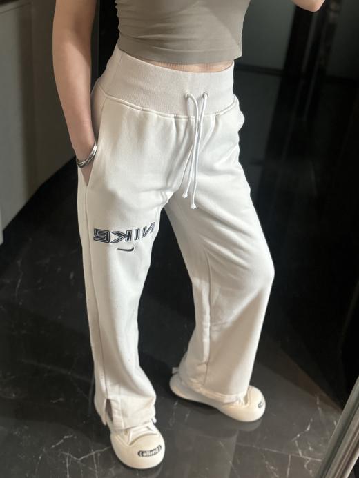 耐家运动加绒系带舒适高腰阔腿针织运动裤 女款（FV 7685） 商品图10