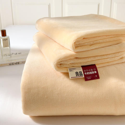 【品牌直发】加倍生活 A类纯色牛奶绒床单 8色可选 yb1028028 商品图2