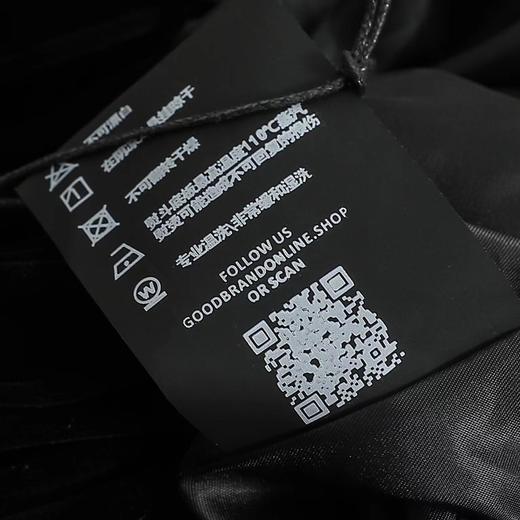 D100409坠银星夜满天星灯芯绒棒球服拉链夹克外套 商品图13