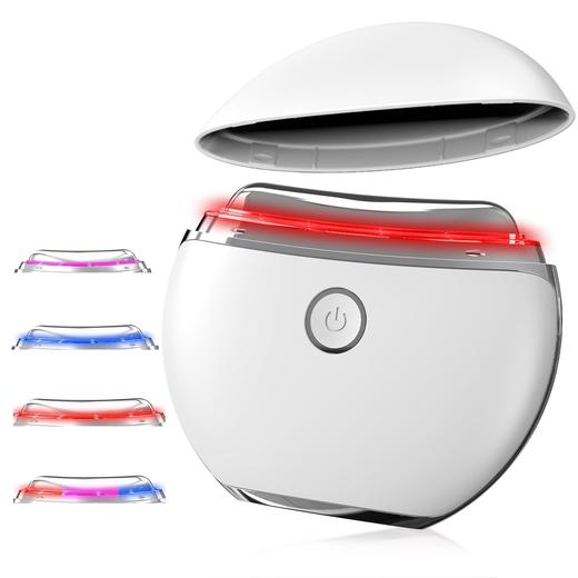 【多种模式！一键切换】震动美白微电流美颈仪 脸部按摩家用美容仪 脸部提拉洁面电动刮痧仪 商品图1