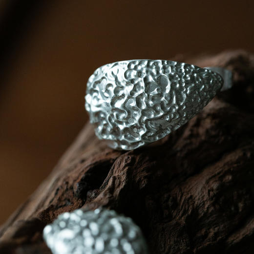 牧衣游 S925银耳环设计感小众百搭新款 雨霖【不支持会员折】 商品图0