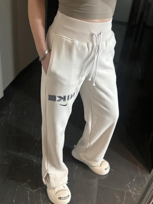 耐家运动加绒系带舒适高腰阔腿针织运动裤 女款（FV 7685） 商品图14