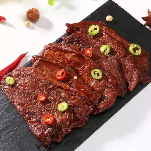 手撕素排 净素植物蛋白素肉  寺院斋菜佛家素食休闲零食 商品图2