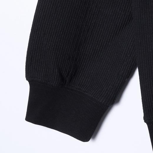 SDSA男士秋冬新款痞帅男装简约纯色钢印字母圆领卫衣简约时尚上衣 商品图4