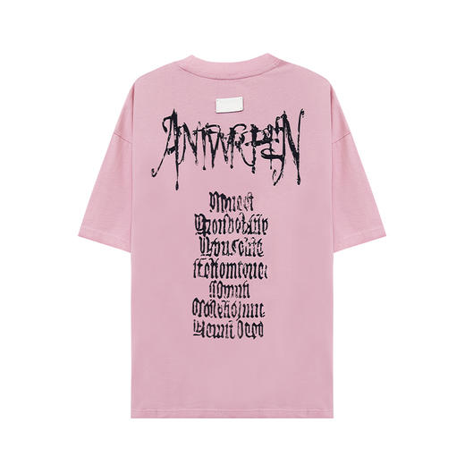 【新品上新】HX 夏季圆领短袖T恤纯棉美式街潮C102520370101 商品图1