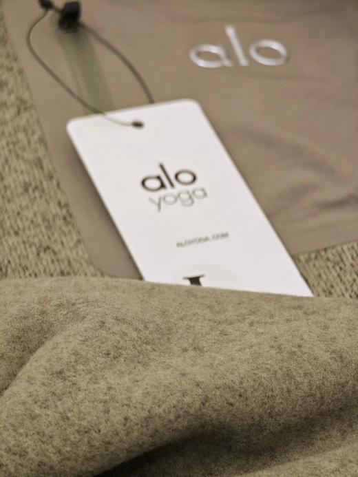 D100415秋冬新款轻量化针织保暖舒适圆领加绒卫衣 商品图8