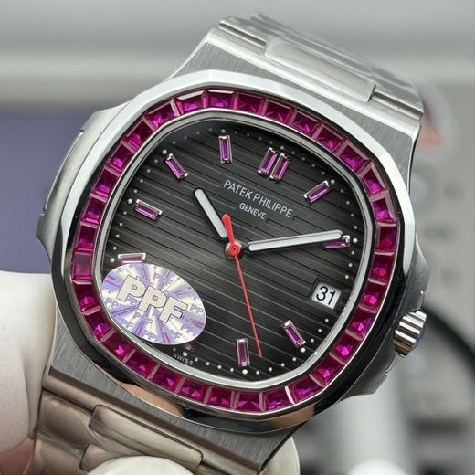 PPF/百达翡丽 5711系列💎镶钻限量版鹦鹉螺/一体Cal.324全自动机芯/直径40mm/厚度8.3超薄➕此5711是目前市面上做的非常好的版本 整表基于原版开模的super copy❕❕❕ 商品图3