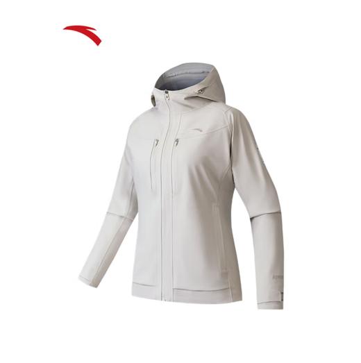 安踏风暴甲 无氟安踏膜冲锋衣女秋季新款户外防水登山外套162547602 商品图2