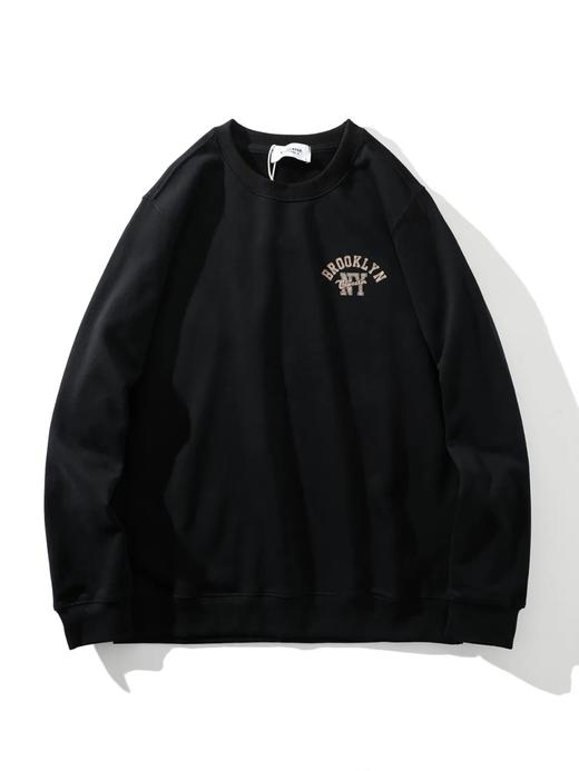 D100404阿美咔叽无感印花抓绒保暖圆领卫衣 商品图9