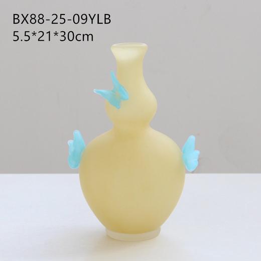批发中古风创意手工蝴蝶葫芦花瓶高级感软装家居软装送礼装饰品 商品图9