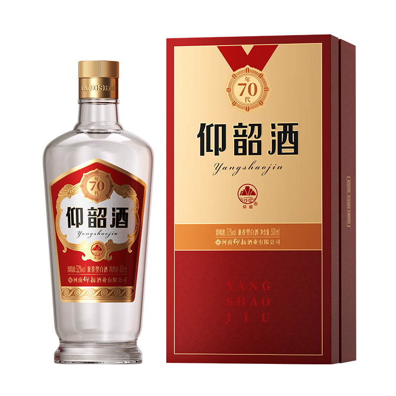 52度仰韶70年代兼香1*500ML
