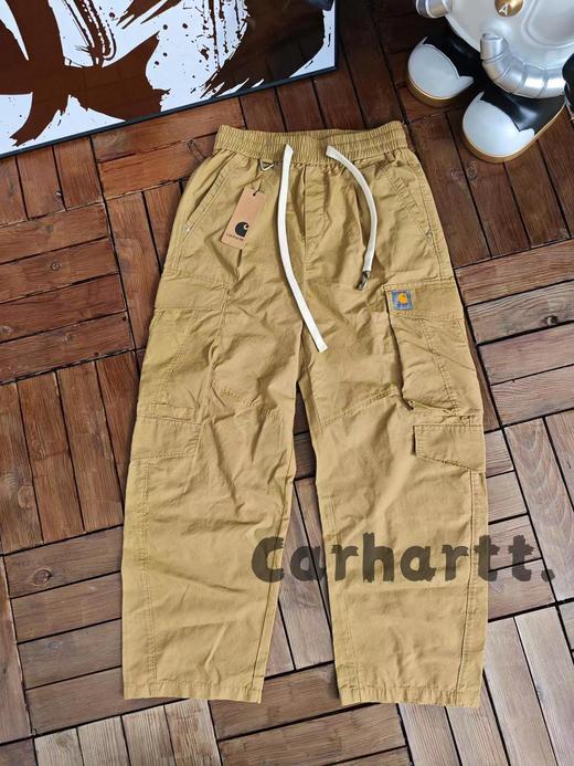 D100417简约美式纯色户外宽松os版型工装裤 商品图1