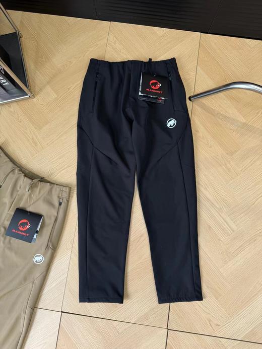 D100413秋冬新品男士四面弹防风防水防刮擦户外软壳运动长裤 商品图5