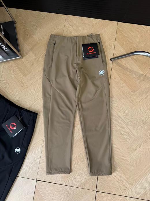 D100413秋冬新品男士四面弹防风防水防刮擦户外软壳运动长裤 商品图3