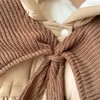 【萌趣加绒连体衣！守护宝宝冬日探索】婴儿外出服洋气冬装保暖棉衣夹棉爬爬服棉服冬季女宝宝加绒连体衣。hb 商品缩略图3