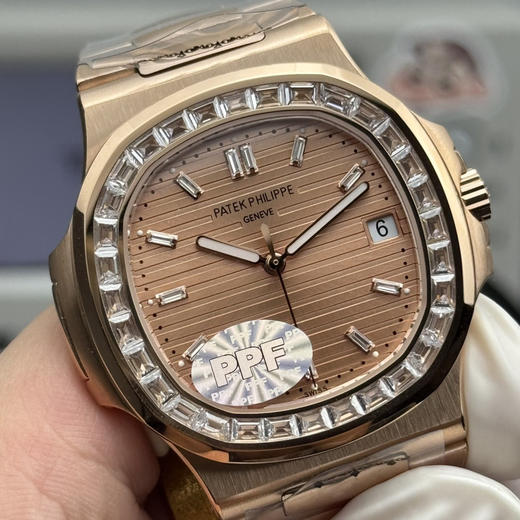 PPF/百达翡丽 5711系列💎镶钻限量版鹦鹉螺/一体Cal.324全自动机芯/直径40mm/厚度8.3超薄➕此5711是目前市面上做的非常好的版本 整表基于原版开模的super copy❕❕❕ 商品图3