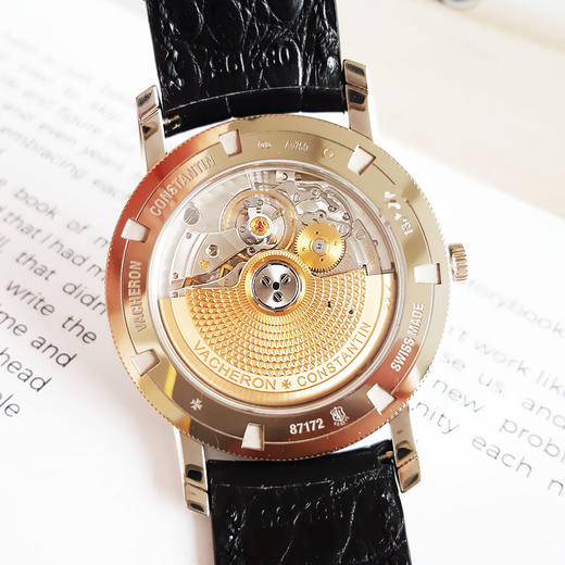 【98新】VACHERON CONSTANTIN 江诗丹顿传袭系列87172/000G-9301自动机械38mm（男款）日期显示300925PM04现售价：71000 商品图7