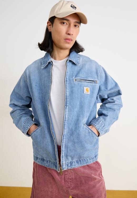 经典的OG底特律 卡哈 水洗做旧磨白牛仔夹克 WT895 商品图2