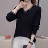 针织打底衫女士春秋冬季2025年新款大码v领气质洋气内搭毛衣上衣 商品缩略图2
