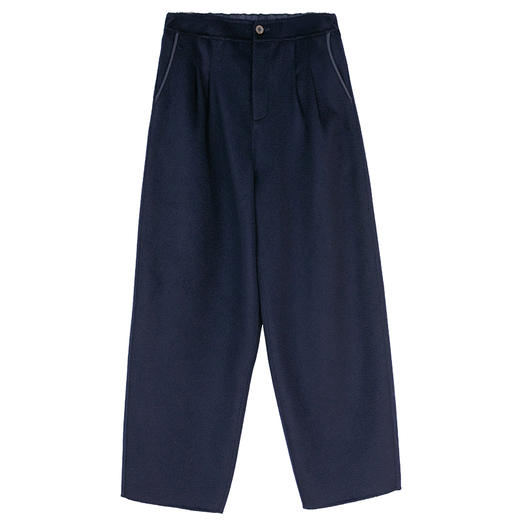 牧衣游原创 重磅进口澳毛毛呢裤子女保暖舒适纯羊毛休闲裤 知芯愈 商品图4