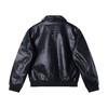 T25326SDSA男士秋冬新款痞帅男装复古皮衣格子拉链立领夹克百搭时尚外套 商品缩略图5