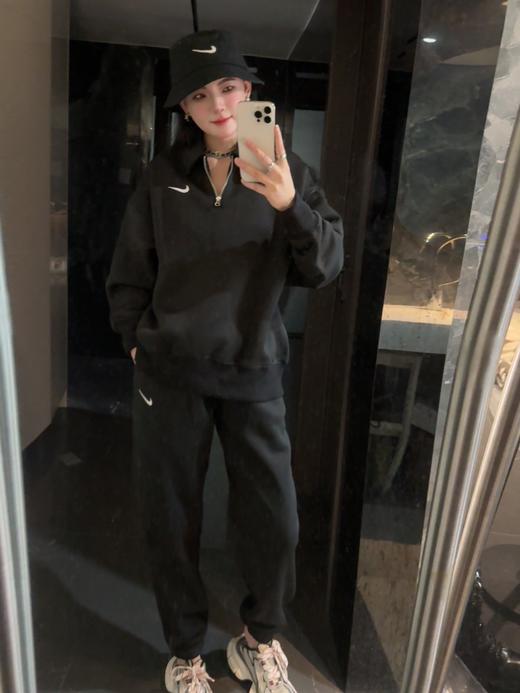 N&KSportswear Phoenix Fleece 男士/女士刺绣Logo束脚运动裤 商品图5