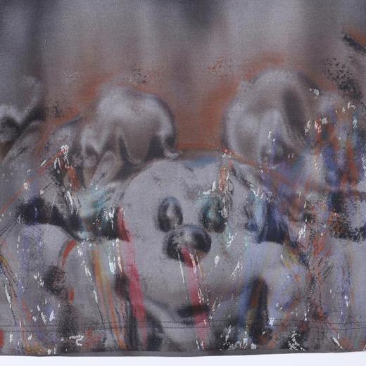 58310SDSA男士秋冬新款痞帅男装时尚动漫米奇印花圆领卫衣宽松百搭上衣 商品图3