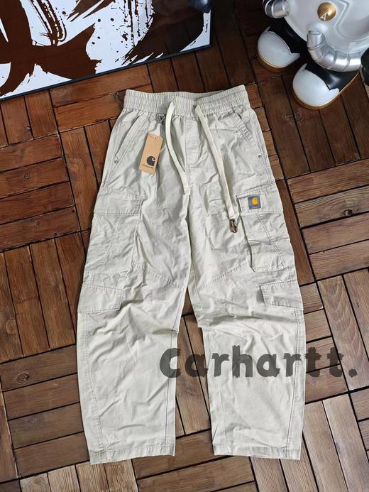 D100417简约美式纯色户外宽松os版型工装裤 商品图2