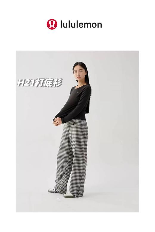 D100422一包3件装秋季新款圆领正肩薄款打底衫 商品图5