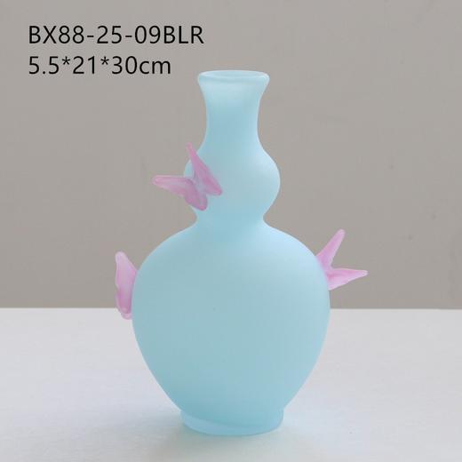 批发中古风创意手工蝴蝶葫芦花瓶高级感软装家居软装送礼装饰品 商品图8