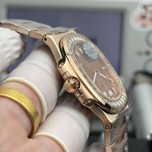 PPF/百达翡丽 5711系列💎镶钻限量版鹦鹉螺/一体Cal.324全自动机芯/直径40mm/厚度8.3超薄➕此5711是目前市面上做的非常好的版本 整表基于原版开模的super copy❕❕❕ 商品图5