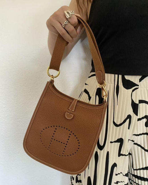 爱马仕 伊芙琳16 金棕 B刻 商品图2