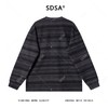 8625SDSA男士秋冬新款痞帅男装时尚扎染条纹拼接口袋设计圆领卫衣百搭 商品缩略图5