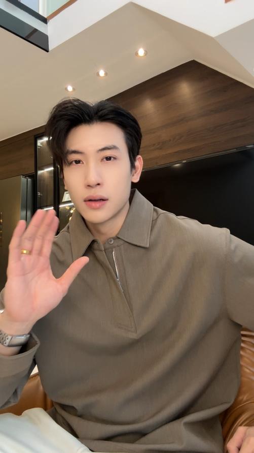 83617SDSA秋冬新款痞帅男装纯色半拉链翻领卫衣下摆松紧设计百搭上衣 商品图0