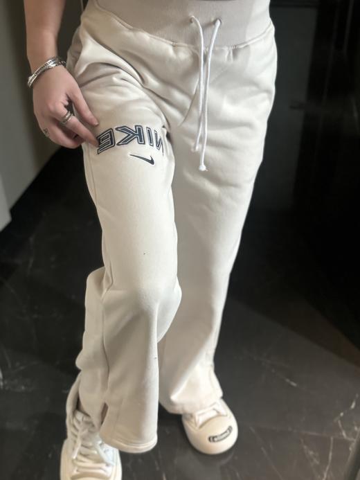 耐家运动加绒系带舒适高腰阔腿针织运动裤 女款（FV 7685） 商品图13