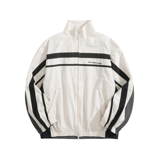 中性款破损前后拼接运动夹克外套 可配套装B00 商品图0