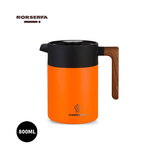 诺森发博尚速开泡茶壶800ml 商品图2