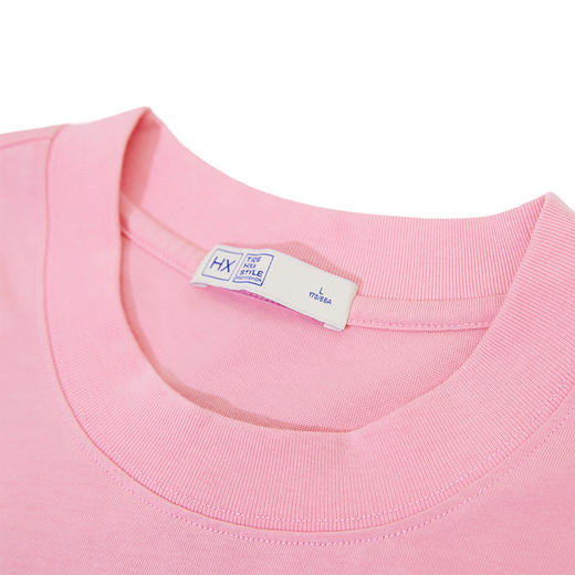 【新品上新】HX 夏季圆领短袖T恤纯棉美式街潮C102520370101 商品图2