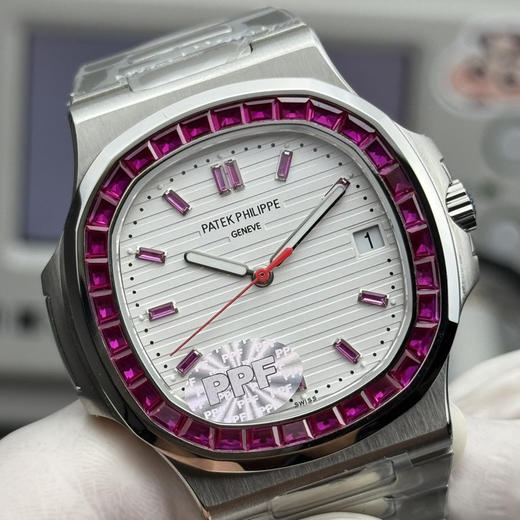 PPF/百达翡丽 5711系列💎镶钻限量版鹦鹉螺/一体Cal.324全自动机芯/直径40mm/厚度8.3超薄➕此5711是目前市面上做的非常好的版本 整表基于原版开模的super copy❕❕❕ 商品图3