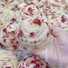 【顺丰包邮】早餐团12个到手49.9，硕果田间玫瑰燕窝丝 老师傅手工制作 层次丰富  蓬松暄软 富含花青素 满满玫瑰香 配料表干净 顺丰基地直邮