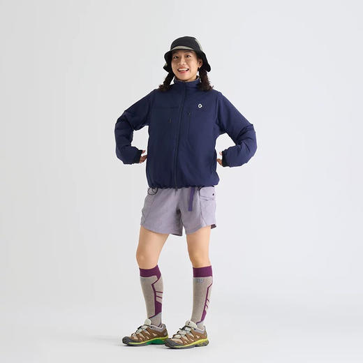 素R两色双面穿棉服外套100408 商品图2