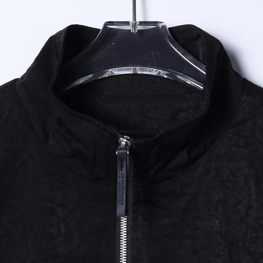 12553SDSA男士秋冬新款痞帅男装纯色重工刺绣字母拉链立领夹克高街百搭 商品图1