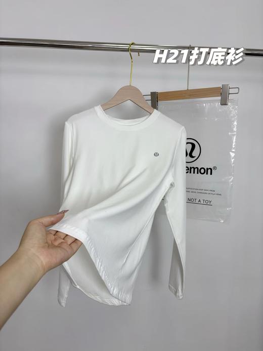 D100422一包3件装秋季新款圆领正肩薄款打底衫 商品图13