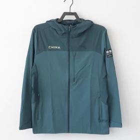 XY|安踏外套男春秋新款防泼水软壳梭织连帽运动上衣夹克 152437625-1