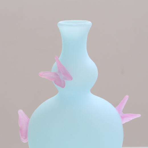 批发中古风创意手工蝴蝶葫芦花瓶高级感软装家居软装送礼装饰品 商品图1