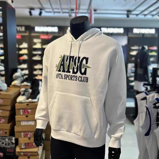 XY|安踏易打理卫衣丨连帽卫衣男秋季新款美式休闲运动上衣152438703-1 商品图2