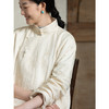 牧衣游原创 棉麻棉衣女冬季新款蓬松保暖古朴高领棉服 秦桑曲厘 商品缩略图3