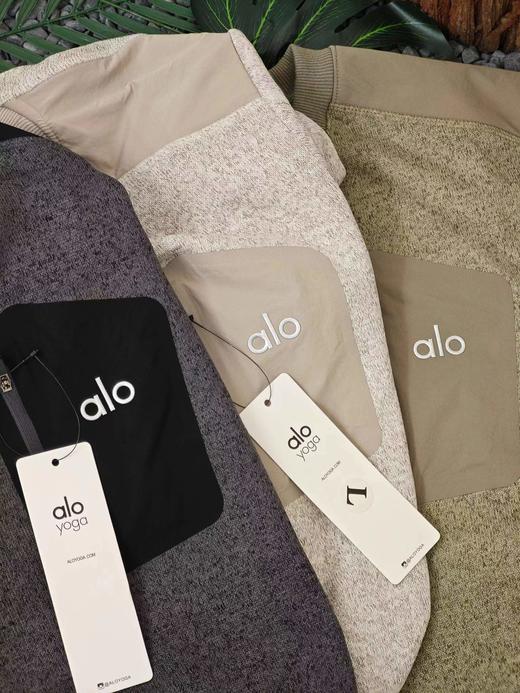 D100415秋冬新款轻量化针织保暖舒适圆领加绒卫衣 商品图3