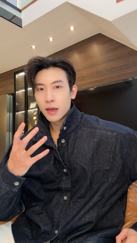 53213SDSA男士秋冬新款痞帅男装韩版解构纽扣立领牛仔夹克外套百搭时尚